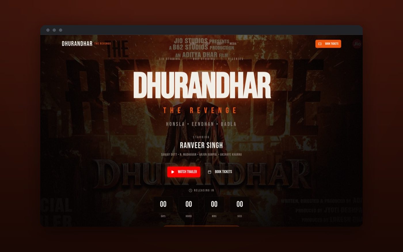 Dhurandhar — screenshot